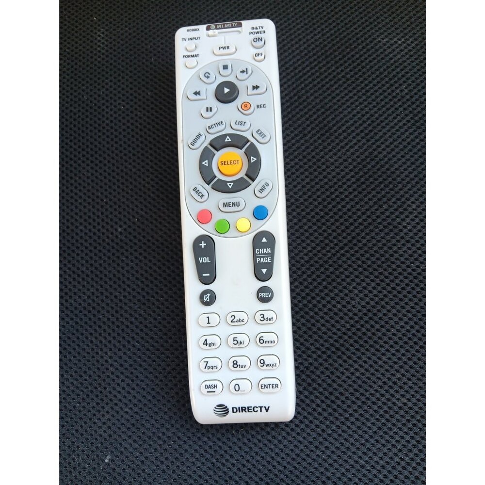 DirecTV RC66RX Universal IR / RF Remote Control DTV